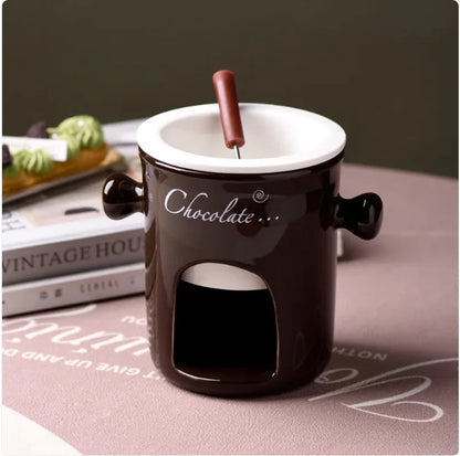 Mini Fondue Pot - Cheese &amp; Dessert Melting Cup