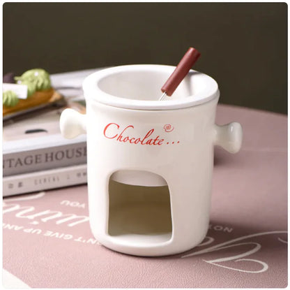 Mini Fondue Pot - Cheese &amp; Dessert Melting Cup