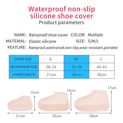 Waterproof Shoe Cover Silicone Boots