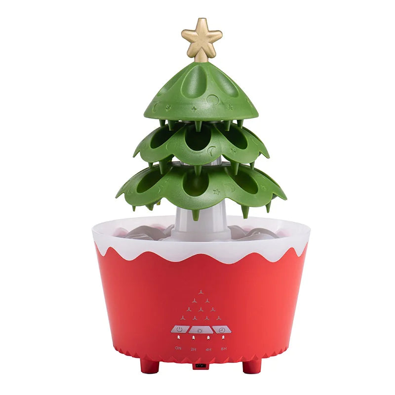 Christmas Tree Aromatherapy Diffuser with LED Lights