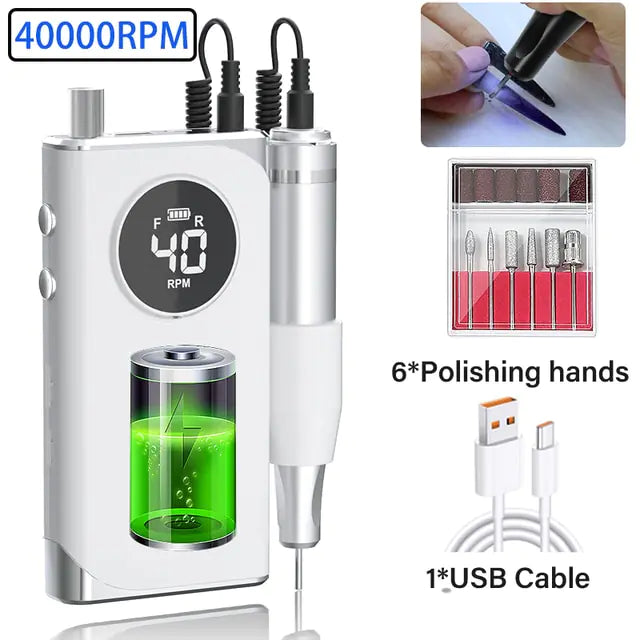 Electric Nail Drill Machine For Manicure